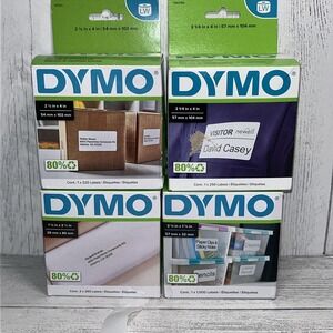Dymo Labelwriter Assorted Labels Bundle/LOT NEW In BOX‎